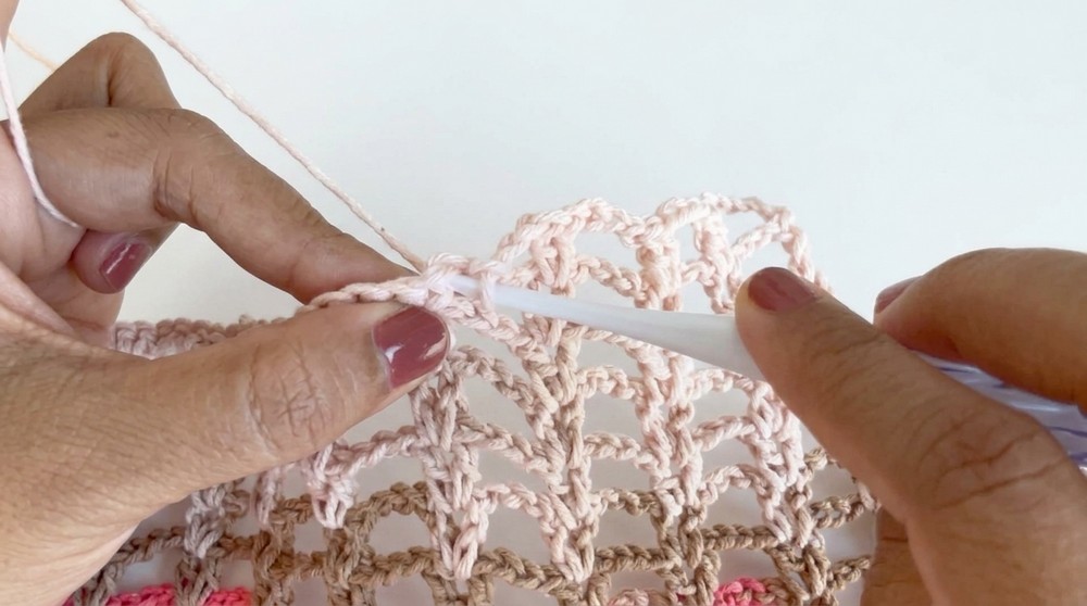 Crochet Baby Mesh Top Pattern 3
