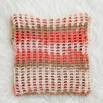 Crochet Baby Mesh Top Pattern 5
