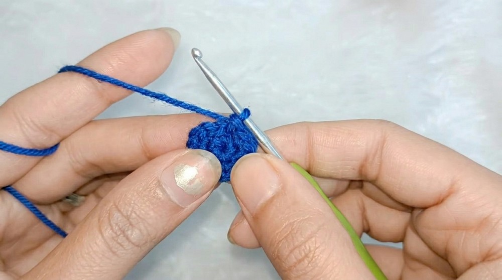 Crochet Bear Keychain Pattern 1