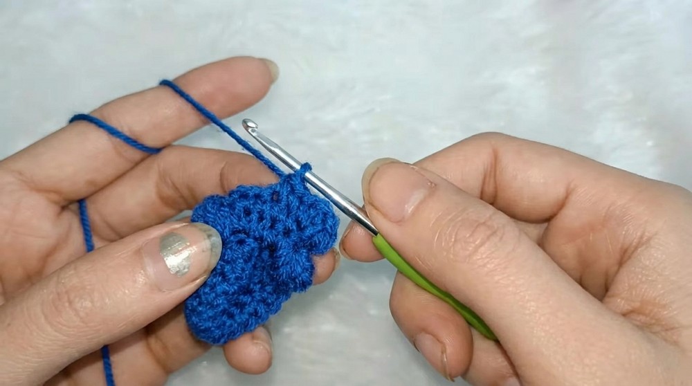 Crochet Bear Keychain Pattern 3