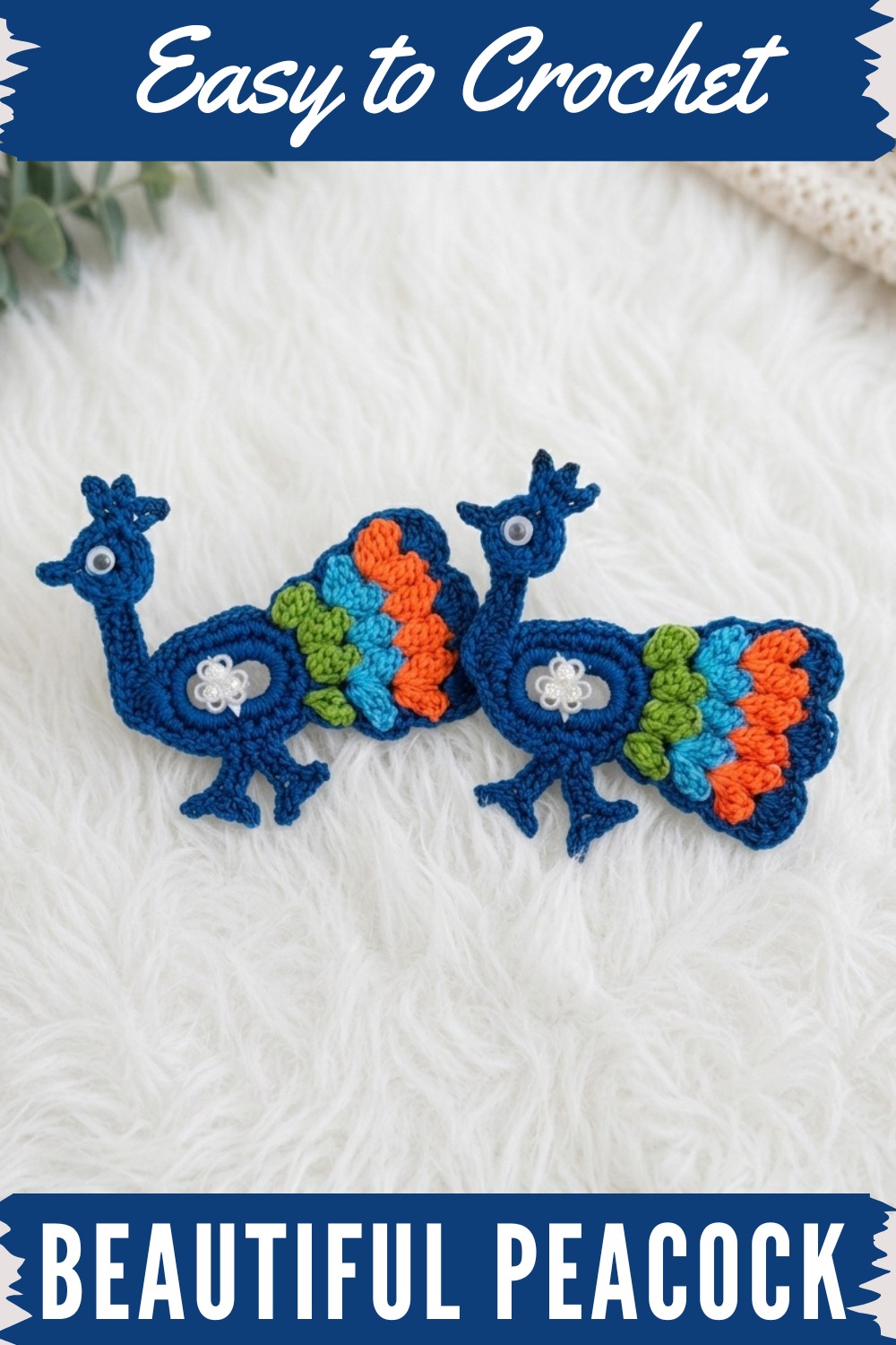 Crochet Beautiful Peacock Pattern
