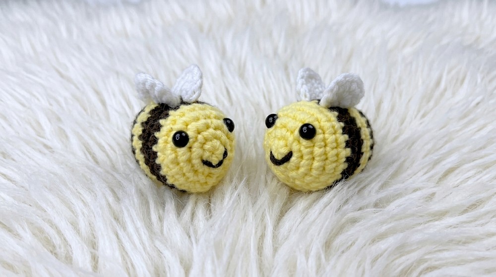 Crochet Bee Amigurumi Pattern 4