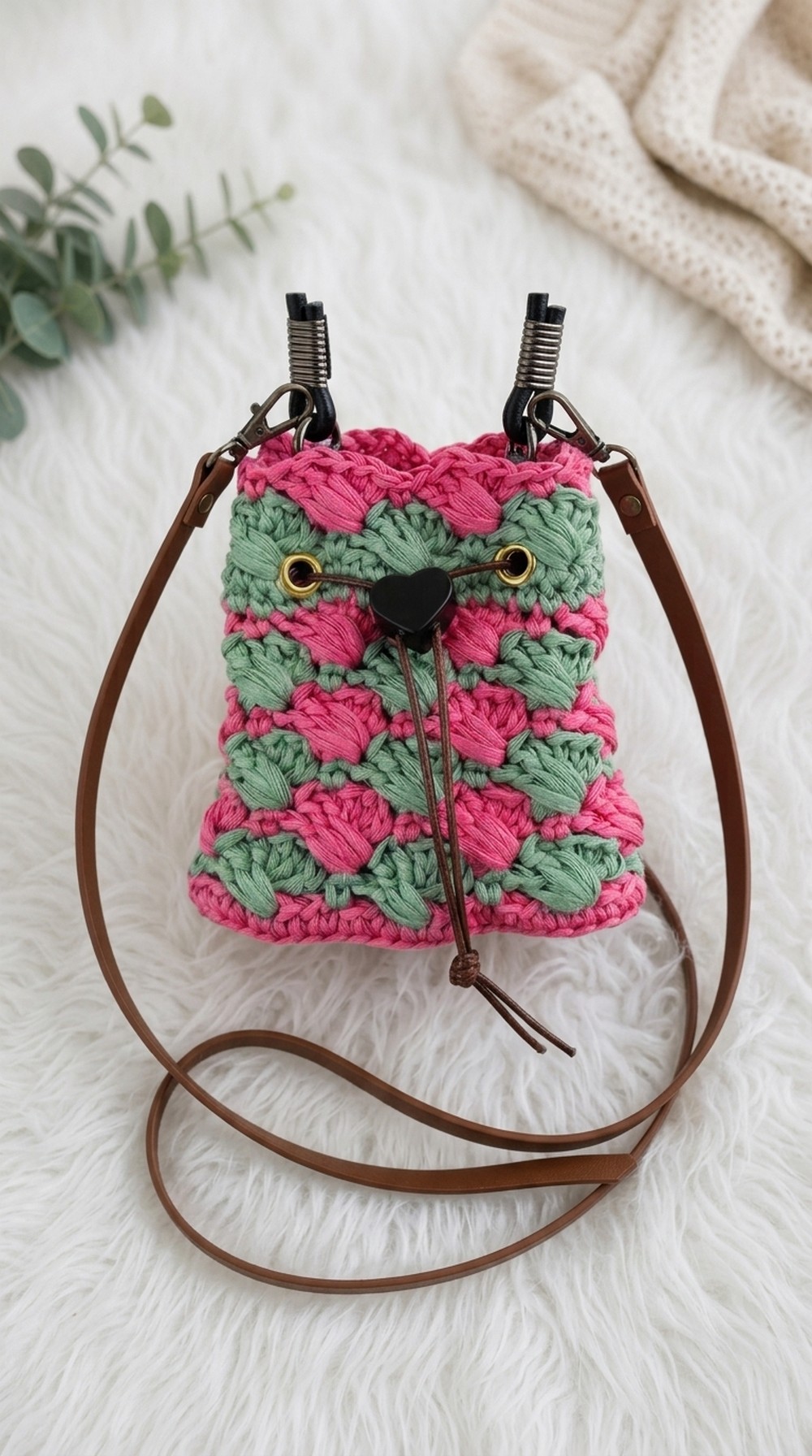 Crochet Crossbody Bag Pattern 5