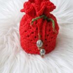 Crochet Drawstring Pouch Pattern 5