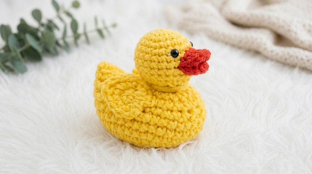 Crochet Duck Amigurumi Pattern 4