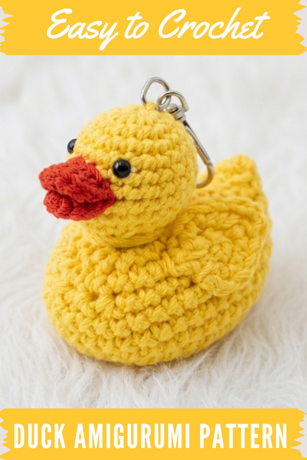 Crochet Duck Amigurumi Pattern