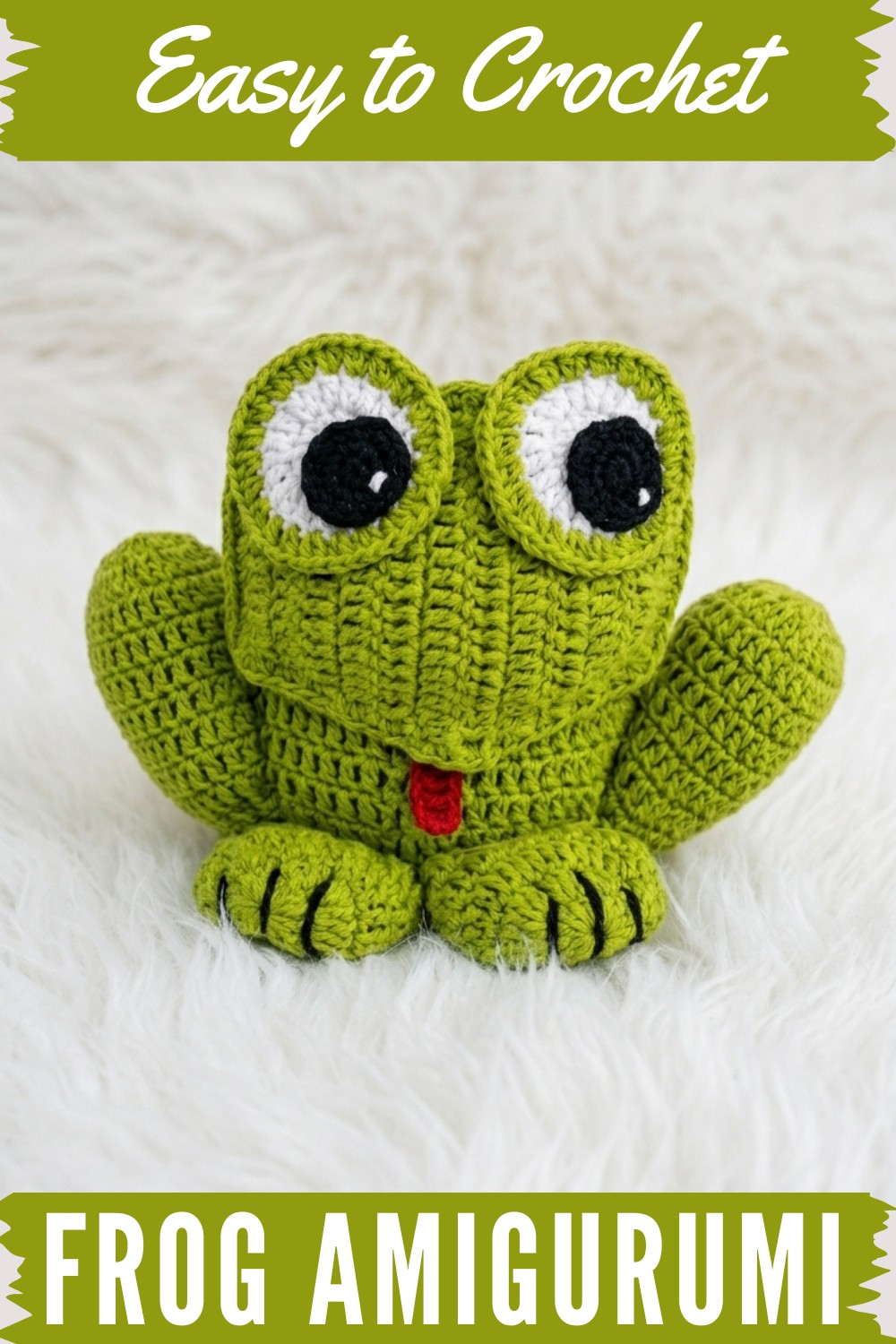 Crochet Frog Amigurumi Pattern