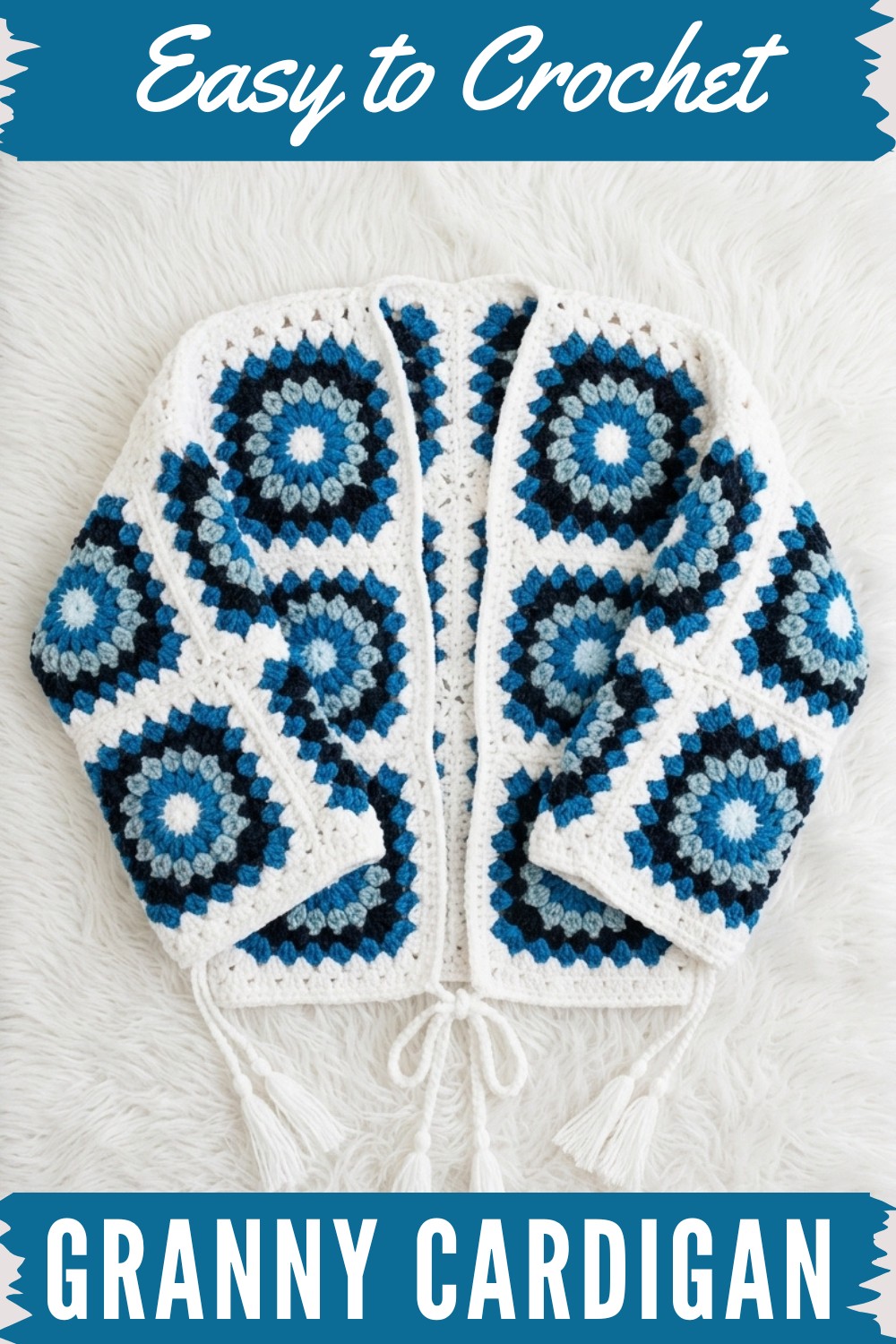 Crochet Granny Cardigan Pattern
