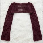 Crochet Mesh Shrug Pattern 5
