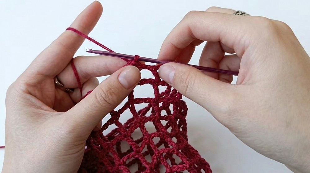 Crochet Mesh Top Pattern 2