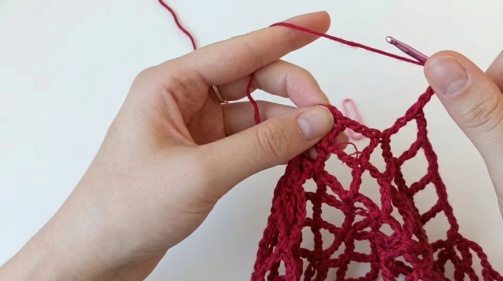Crochet Mesh Top Pattern 3