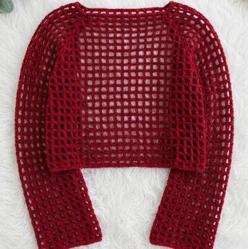 Crochet Mesh Top Pattern 5