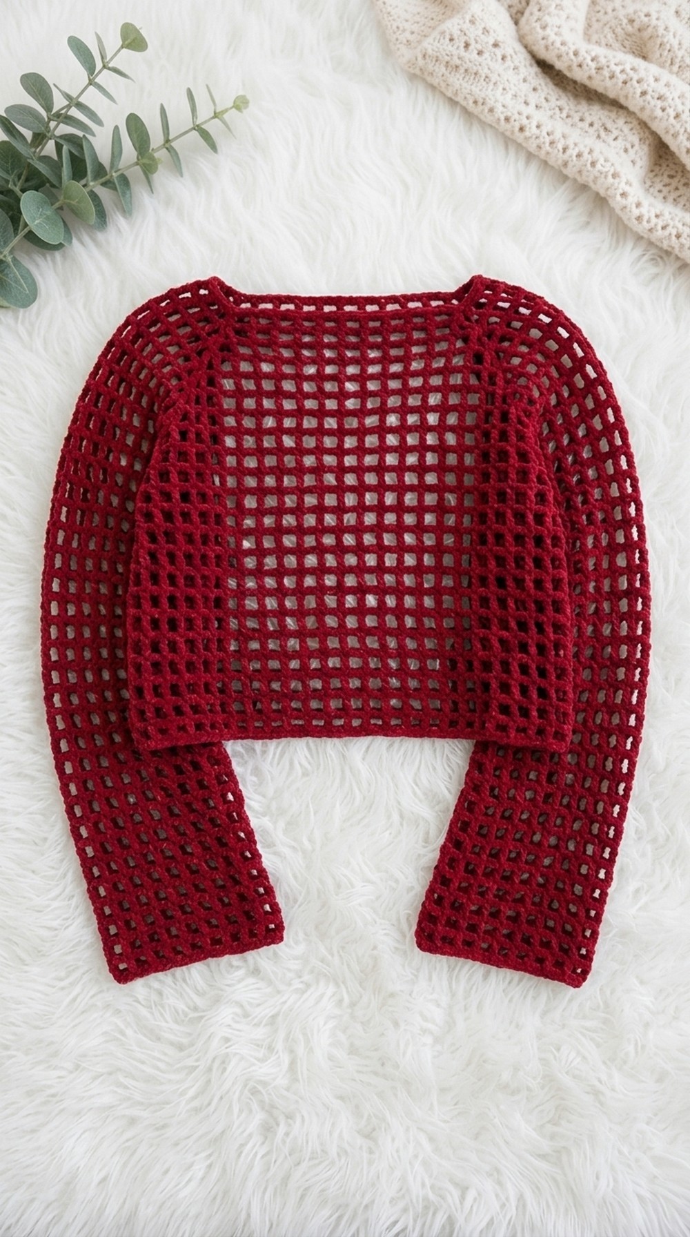Crochet Mesh Top Pattern 5