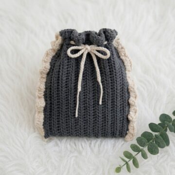 Crochet Pouch Handbag Pattern 5