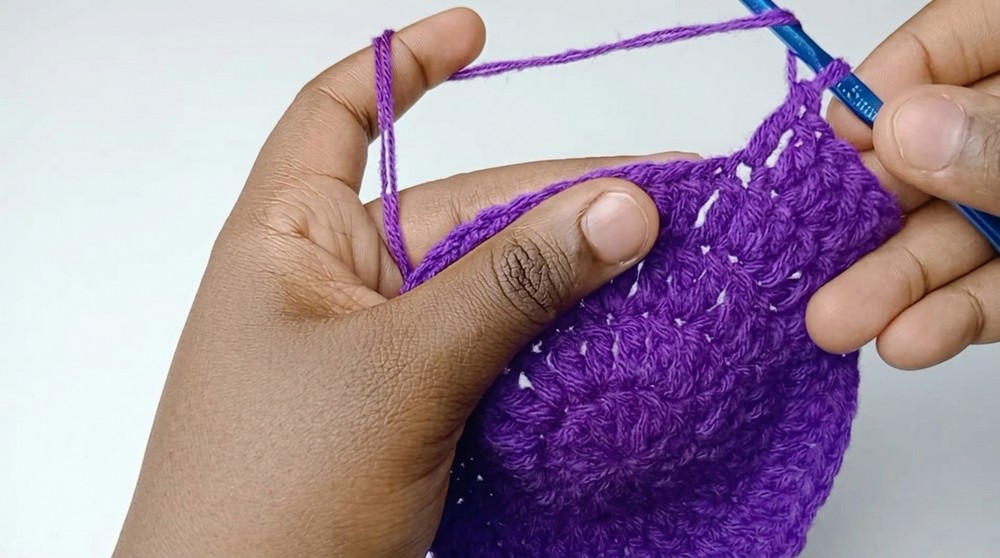 Crochet Ruffle Hat Pattern 2