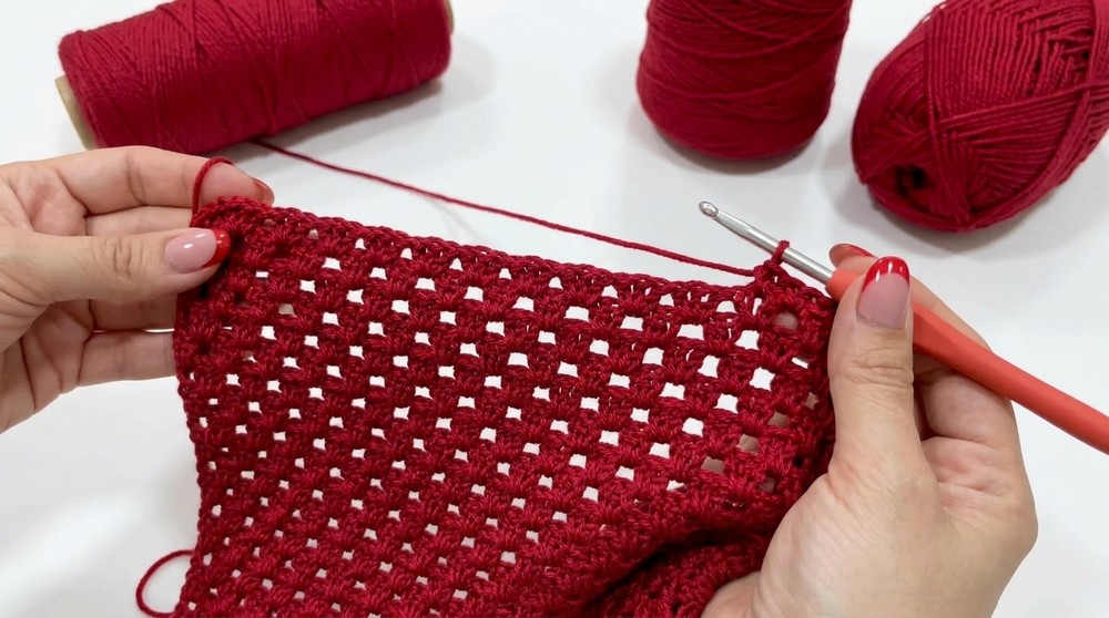 Crochet Scoop Neck Tank Top Pattern 2