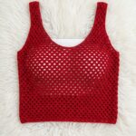 Crochet Scoop Neck Tank Top Pattern 5