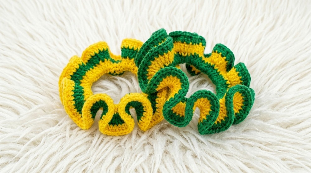 Crochet Scrunchie Pattern 4