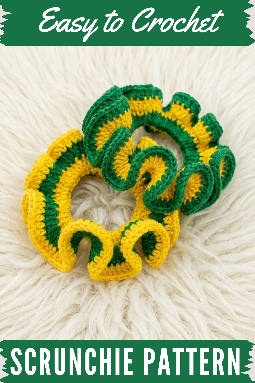 Crochet Scrunchie Pattern