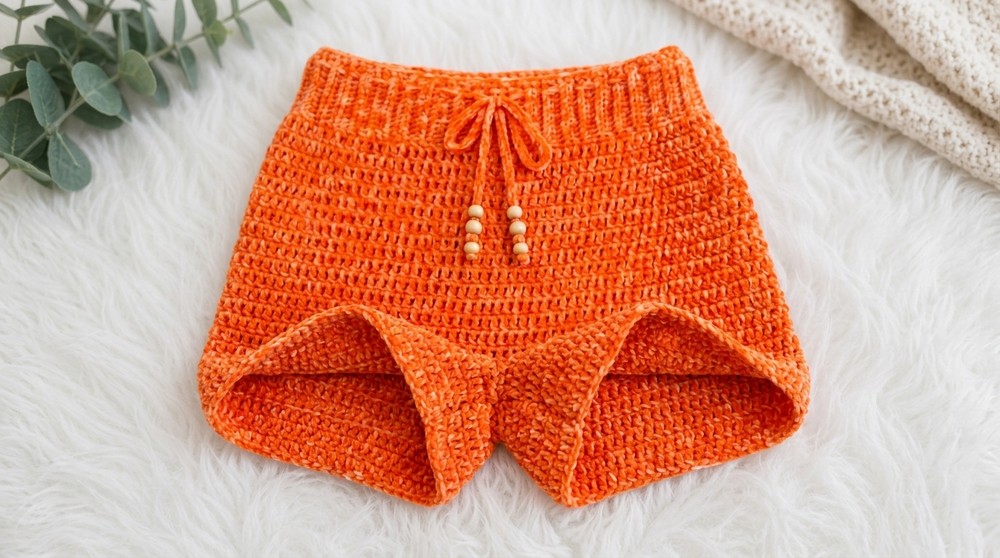 Crochet Shorts Pattern 4