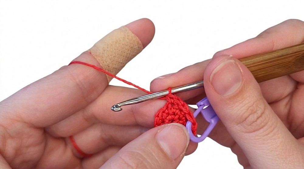 Crochet Strawberry Mini Hat Pattern 2