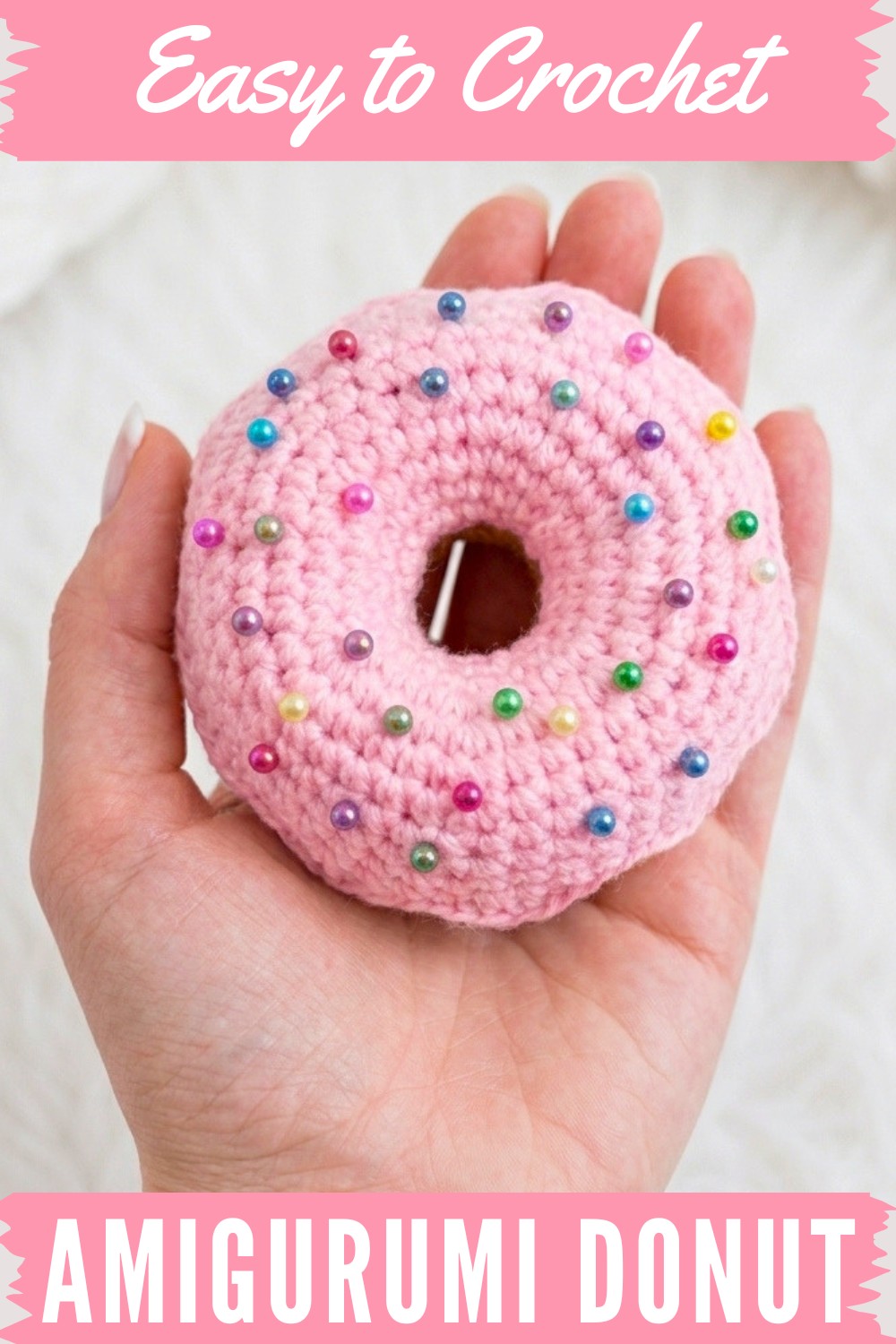 Crochet Amigurumi Donut Pattern