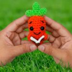 Crochet Carrot With Holding Book Pattern 5