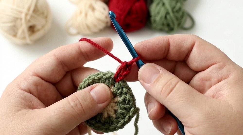 Crochet Christmas Ornament Pattern 2