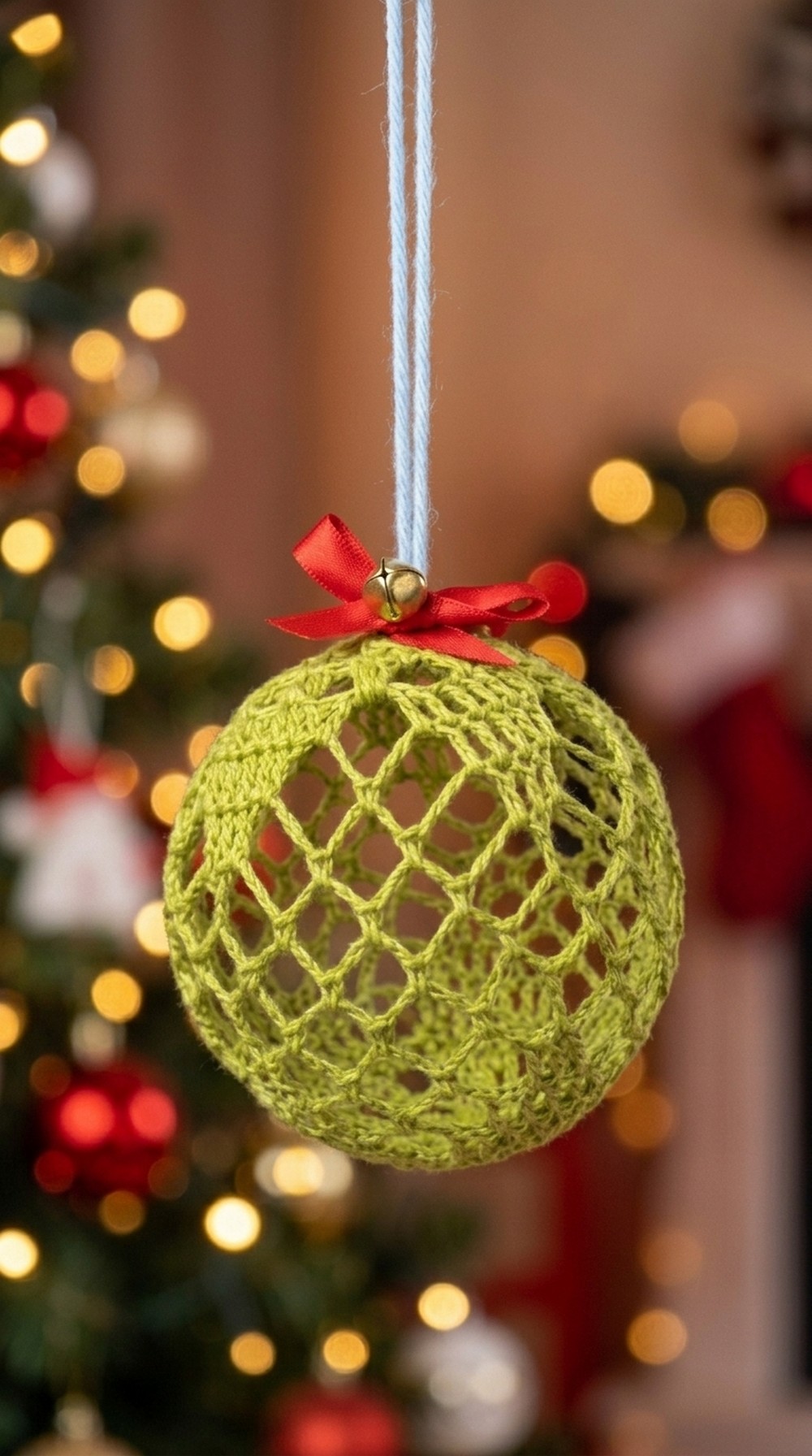Crochet Christmas Ornament Pattern 5