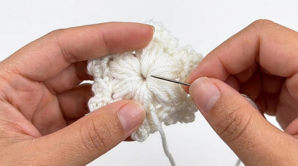 Crochet Christmas Snowflake Pattern 3