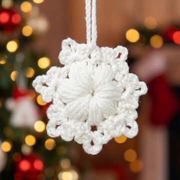 Crochet Christmas Snowflake Pattern 5