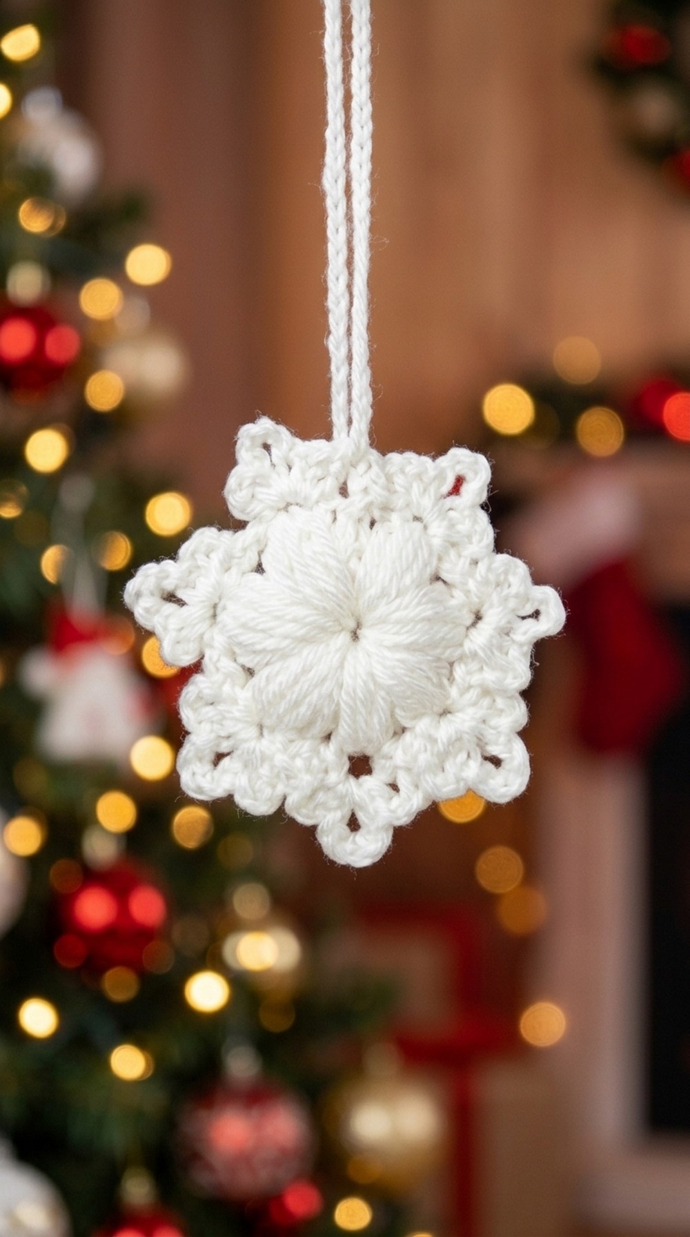 Crochet Christmas Snowflake Pattern 5
