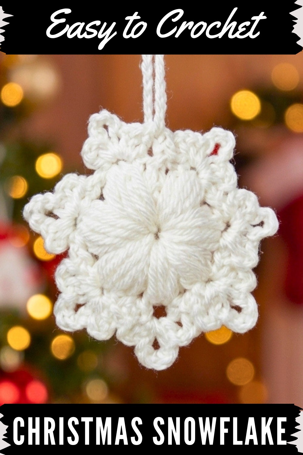 Crochet Christmas Snowflake Pattern