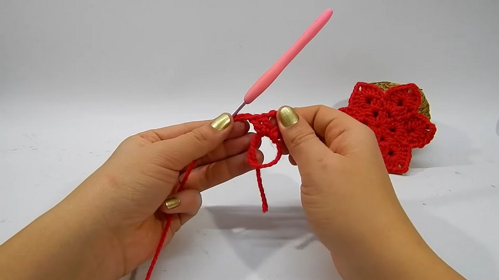 Crochet Christmas Star Pattern 1