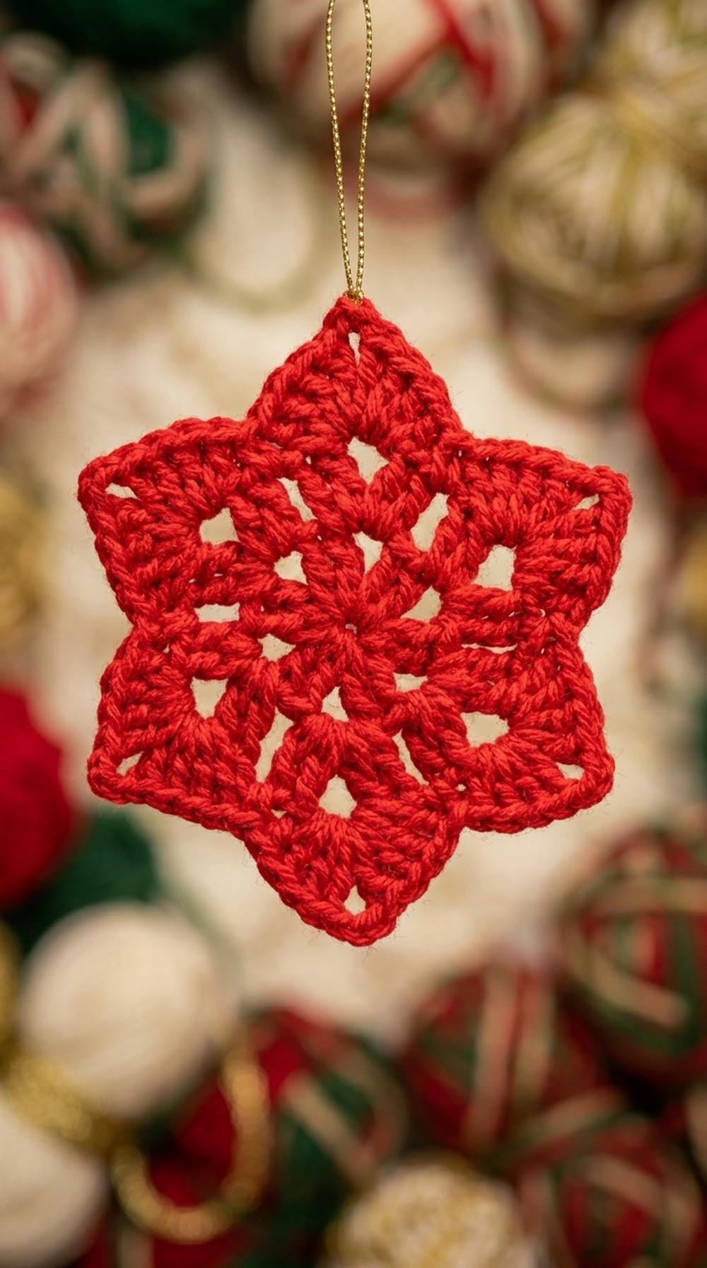 Crochet Christmas Star Pattern 5