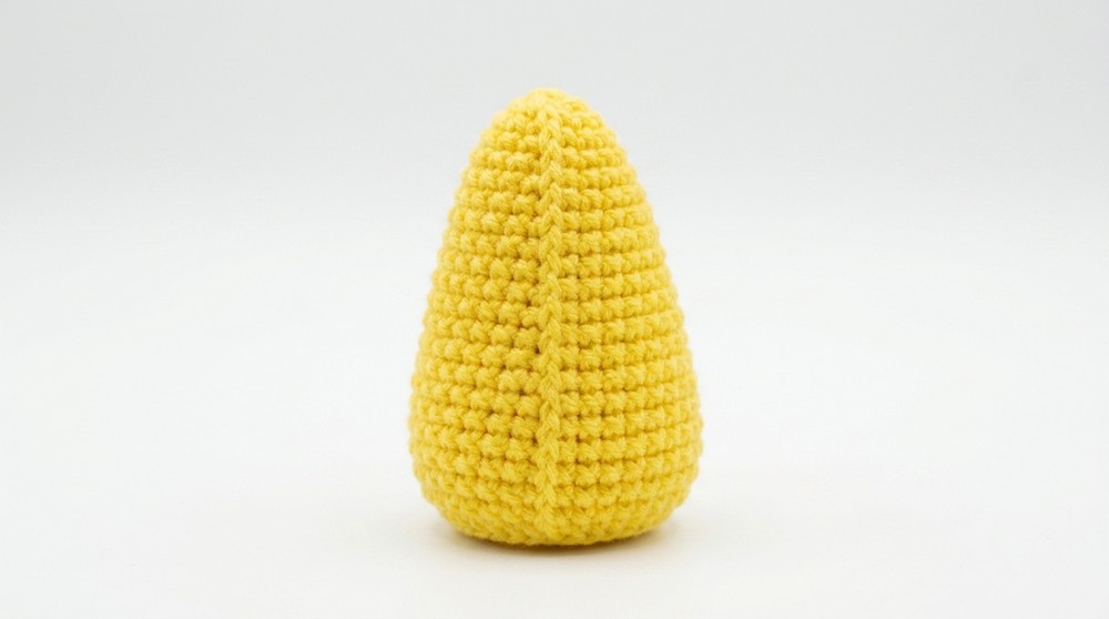 Crochet Corn Keychain Pattern 3