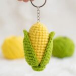 Crochet Corn Keychain Pattern 5
