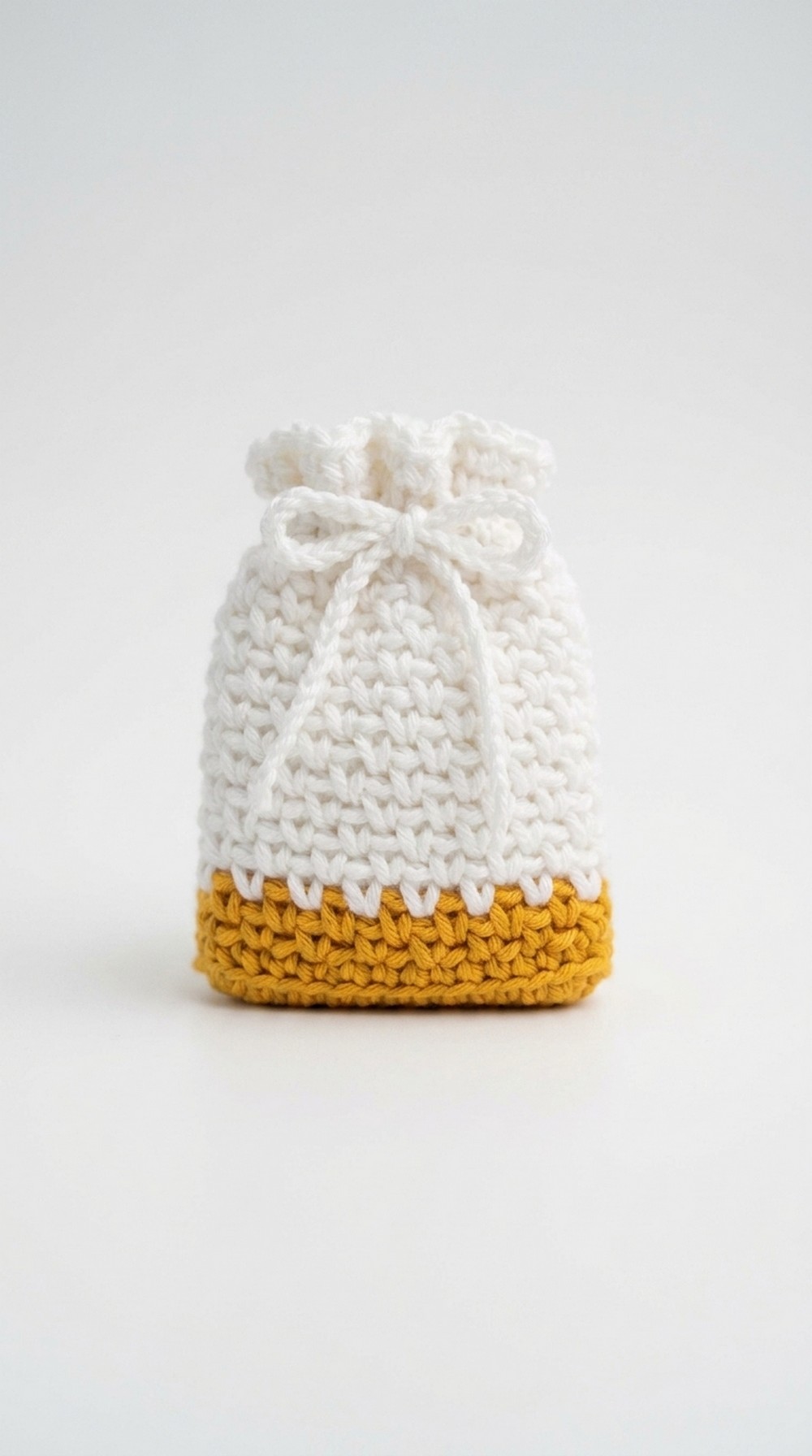 Crochet Drawstring Pouch Pattern 5