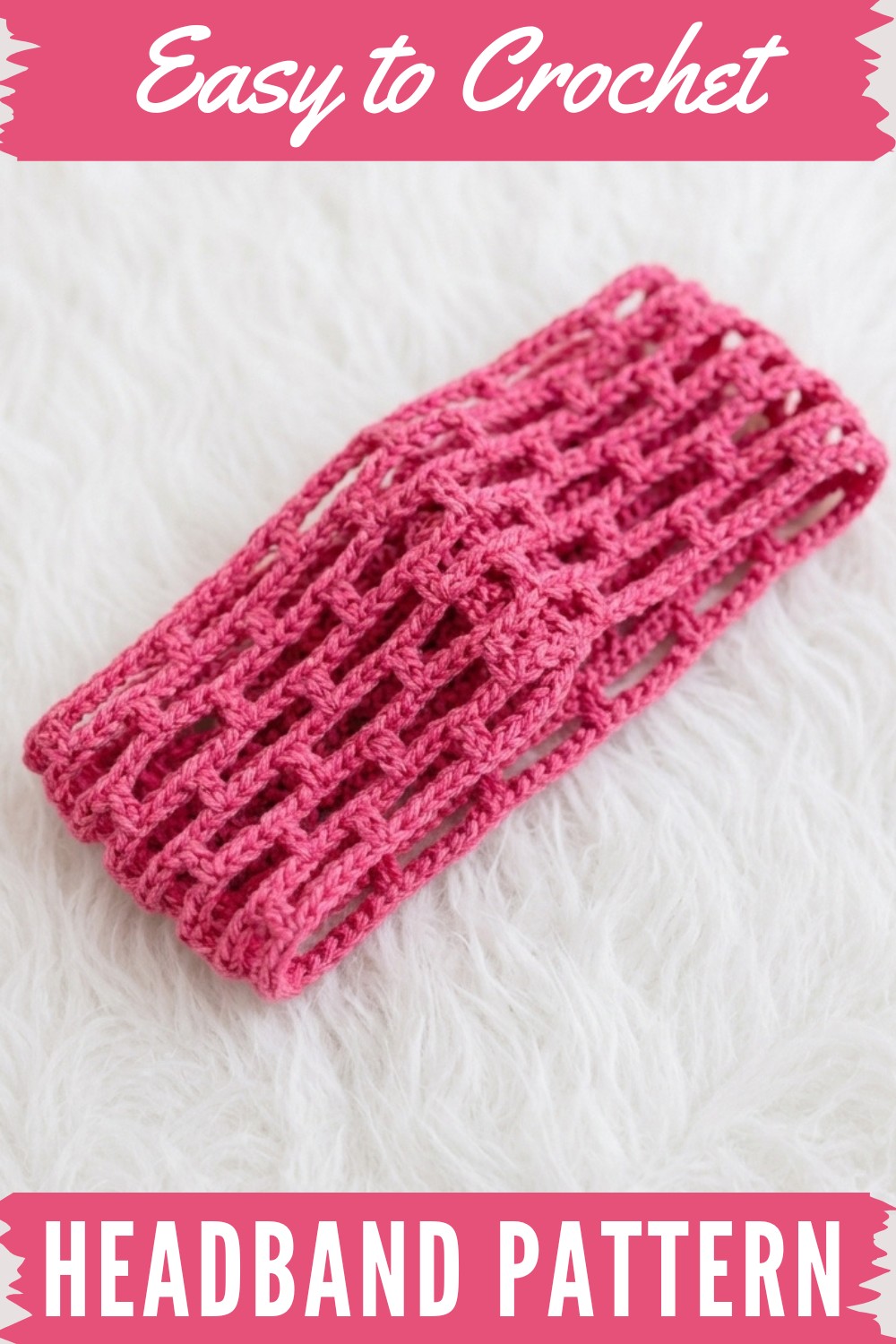 Crochet Headband Pattern