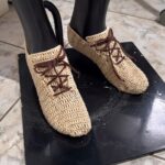 Crochet Lace-Up Slippers Pattern 6