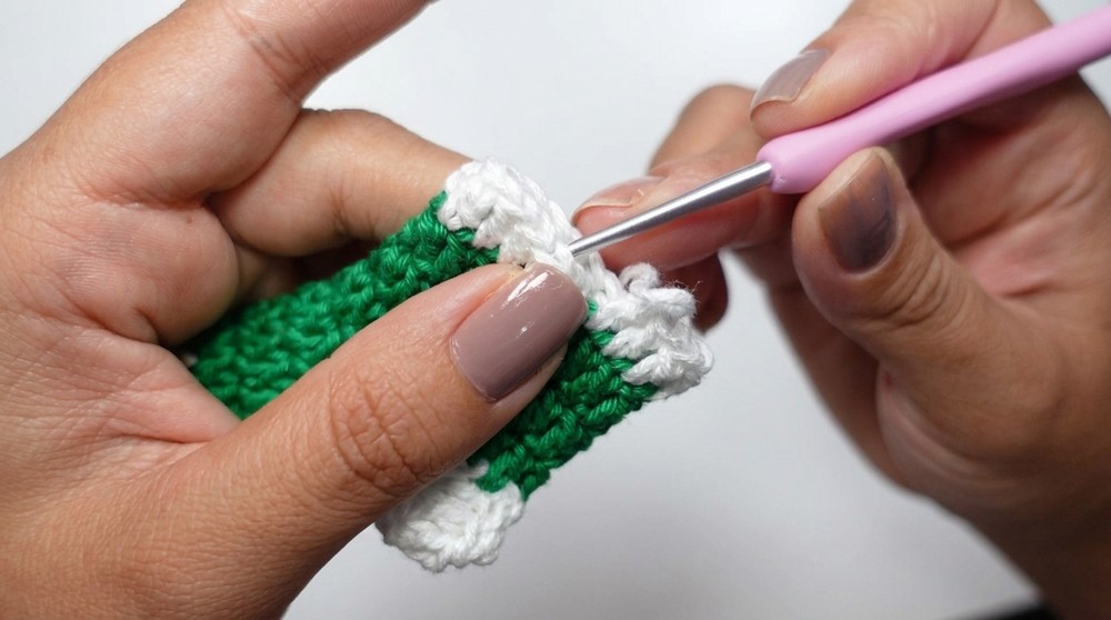 Crochet Mini Christmas Stocking Pattern 2