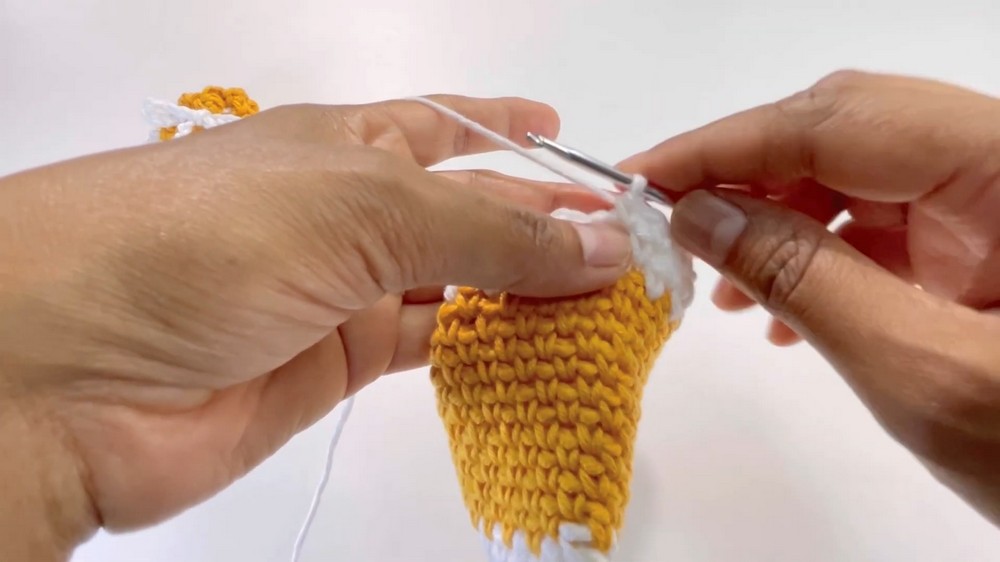 Crochet Drawstring Pouch Pattern 3
