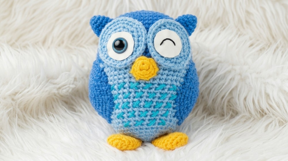 Crochet Owl Amigurumi Pattern 4