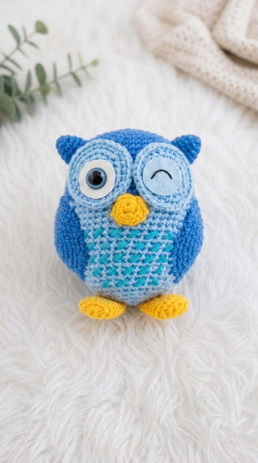 Crochet Owl Amigurumi Pattern 5