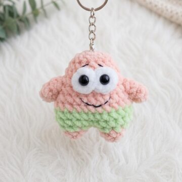 Crochet Patrick Star Pattern 5
