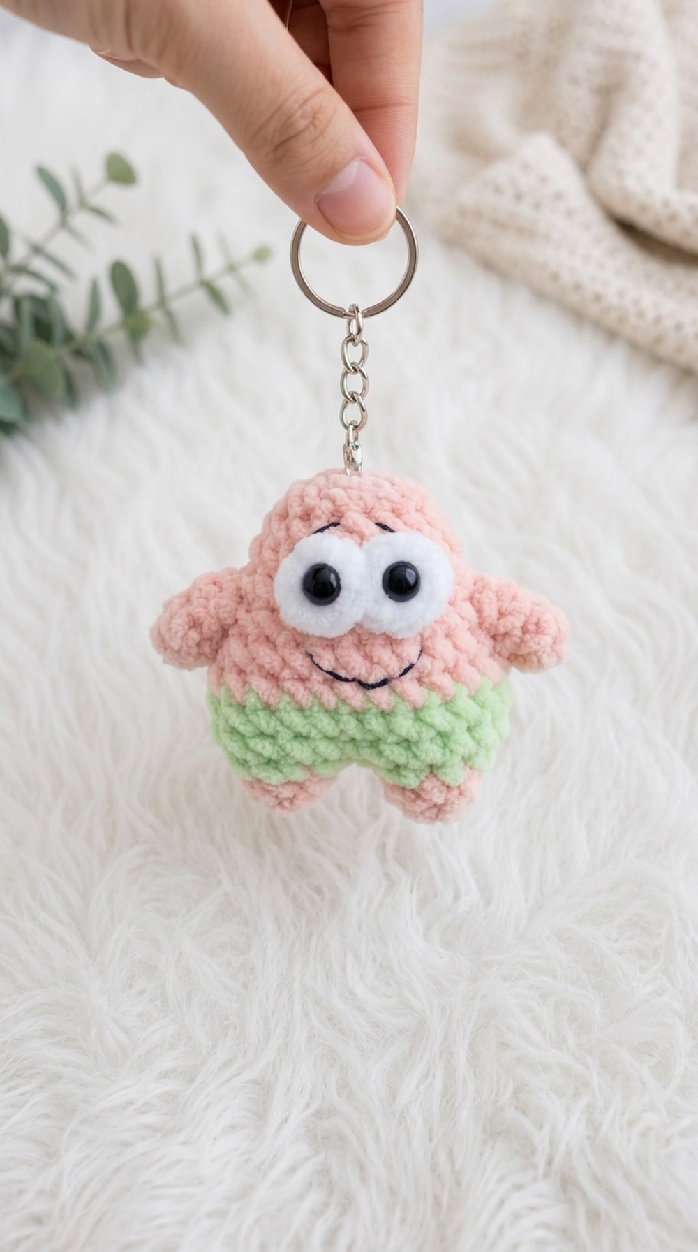 Crochet Patrick Star Pattern 5