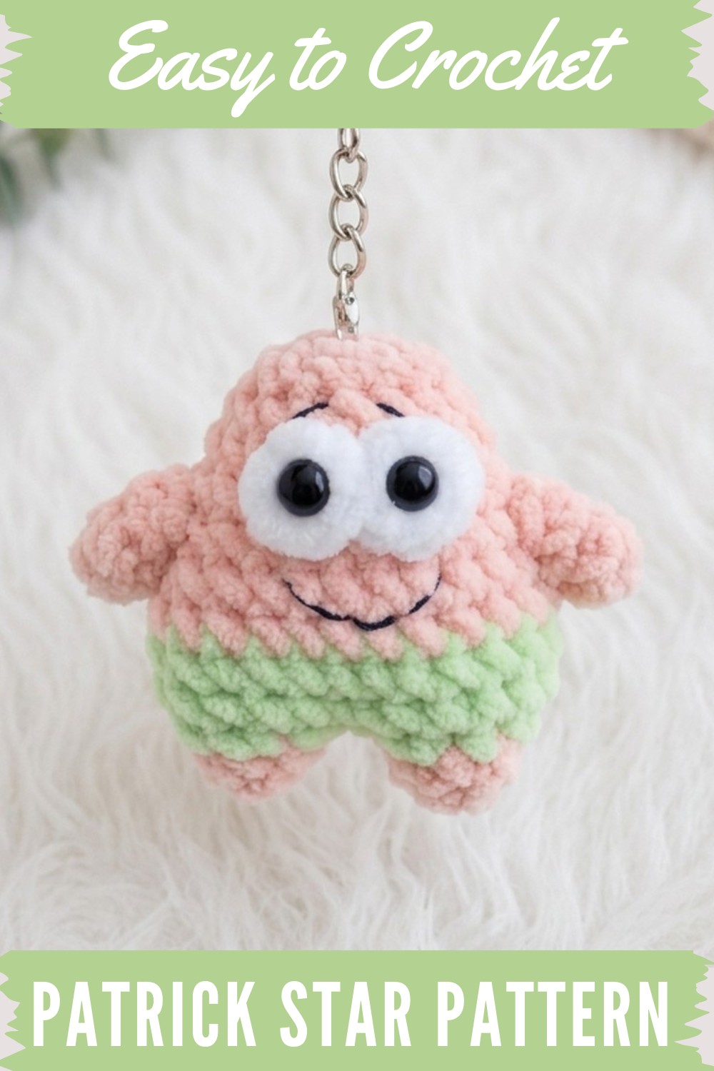 Crochet Patrick Star Pattern