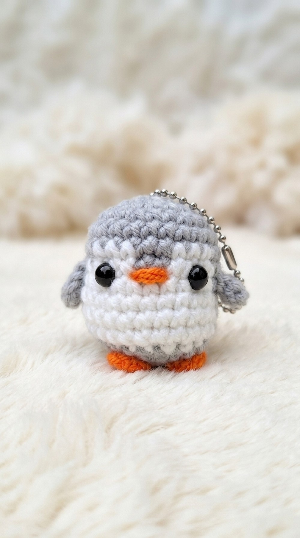 Crochet Penguin Keychain Pattern 5