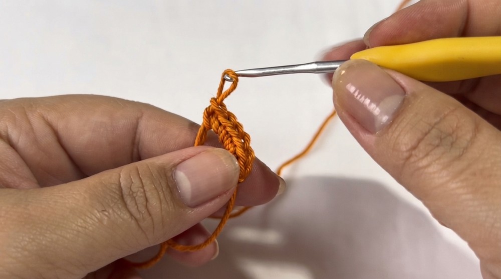 Crochet Persimmon Amigurumi Pattern 1