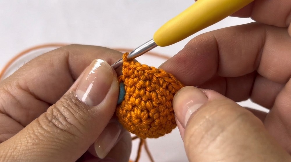 Crochet Persimmon Amigurumi Pattern 2